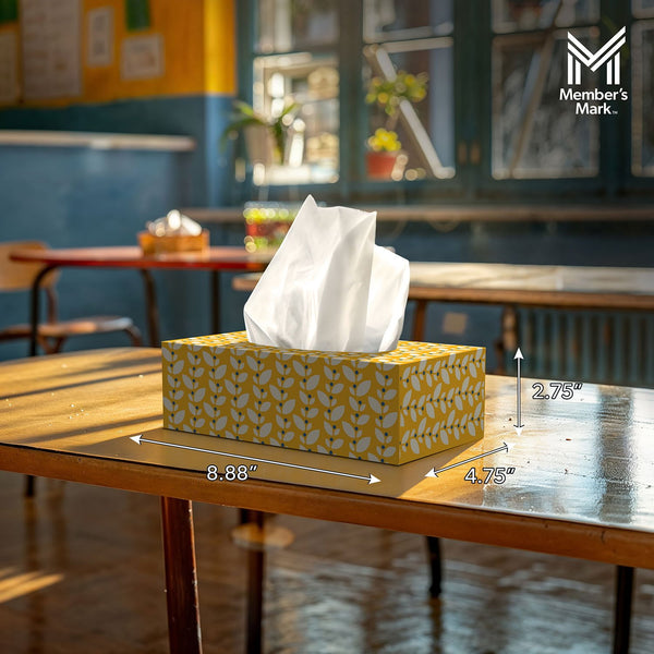 Member's Mark Soft and Strong 2-Ply Facial Tissues 30 boxes., 110 tissues/box