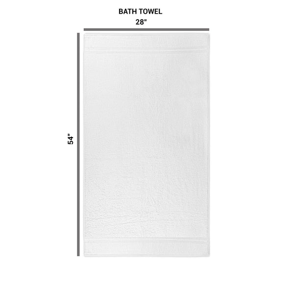 Member's Mark Commercial Hospitality Bath Towels, 8-Pack, White