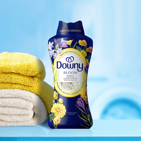 Downy Boutique Botanicals Limited Edition, In-Wash Scent Booster Beads, Bloom, 26.3 oz.