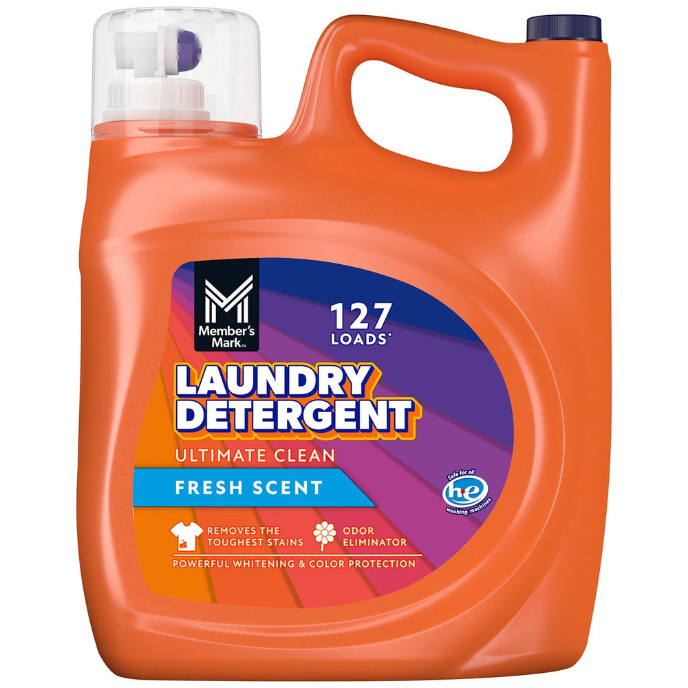 Member's Mark Liquid Laundry Detergent, Fresh Scent, 127 loads, 196 fl. oz.