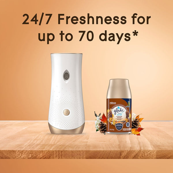 Glade Automatic Spray Air Freshener Refills, Cashmere Woods, 4 ct.