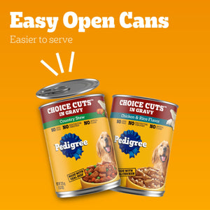 Pedigree Variety Pack, Choice Cuts in Gravy Dog Food, 13.2 oz., 36 ct.