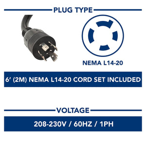 Maxx Cold X-Series Triple Door Upright Merchandiser Freezer (72 cu. ft.)