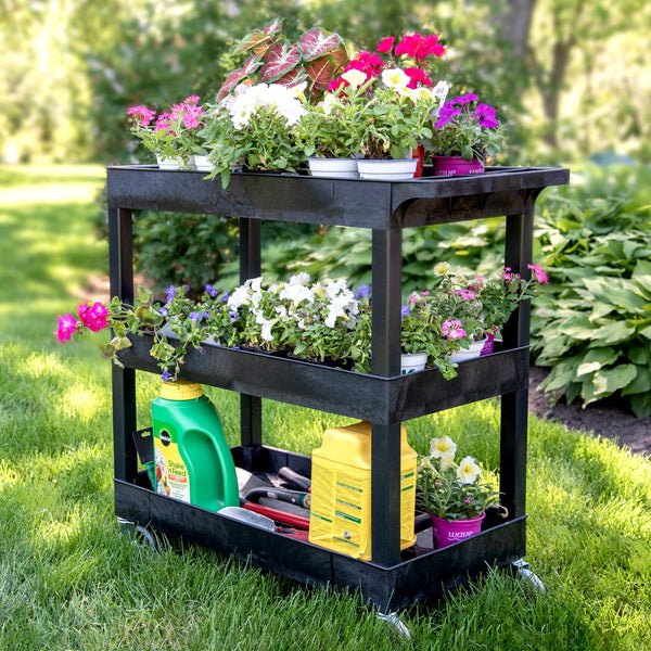 32" x 18" Tub Cart - Three Shelves