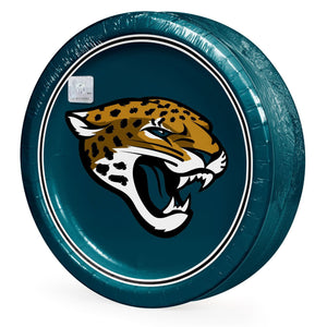 Jacksonville Jaguars NFL Round Paper Plates, 10