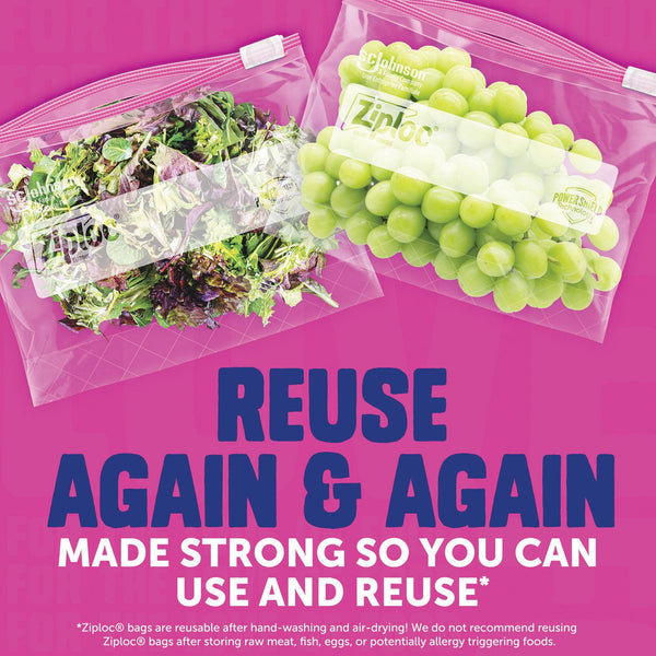 Ziploc Storage Slider Gallon Bags, 120 ct.