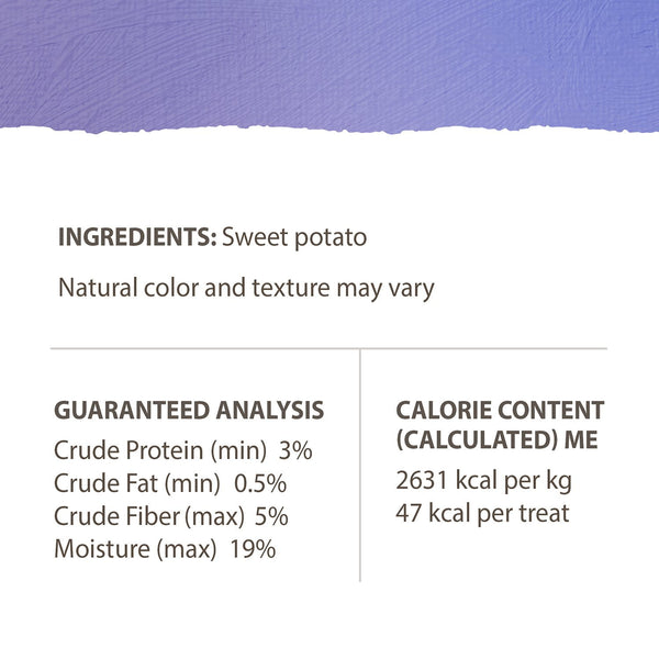 Caledon Farms Dog Treat Chews with Sweet Potato Flavor, 36 oz.