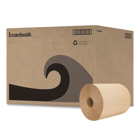 Boardwalk Green Universal Natural Roll Paper Towels 6 rolls, 800 ft./roll