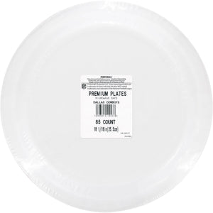 Dallas Cowboys NFL Round Paper Plates, 10