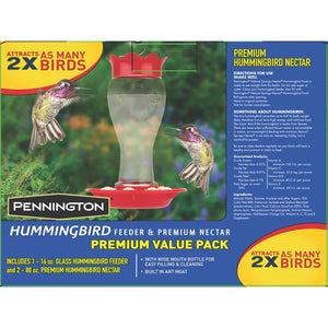 Pennington Hummingbird Feeder and Nectar Kit