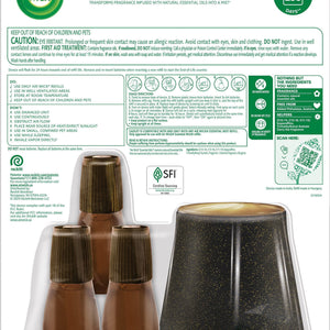 Air Wick Essential Mist Cordless Oil Diffuser, Apple Cinnamon Medley, 1 diffuser + 3 refills