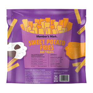 Member's Mark Sweet Potato Fries Dog Treats, 32 oz.