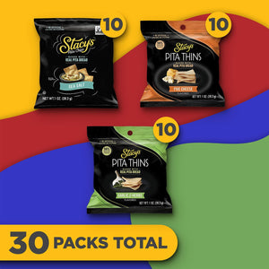 Stacy's Pita Thins, Variety Pack, 1 oz., 30 pk.