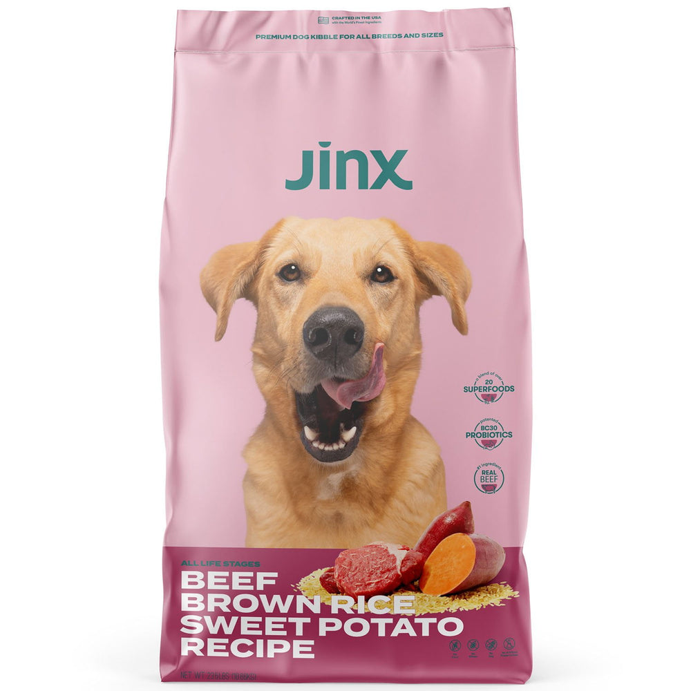 Jinx Brown Rice and Sweet Potato Recipe, Dry Dog Food, 23.5 lbs.