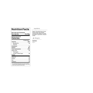 Dark Chocolate Blossom Curls, Bulk Wholesale Case 12 lbs.