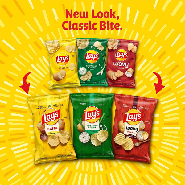 Lay's Mix Variety Pack Potato Chips, 30 pk.