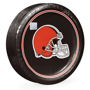 Cleveland Browns NFL Round Paper Plates, 10