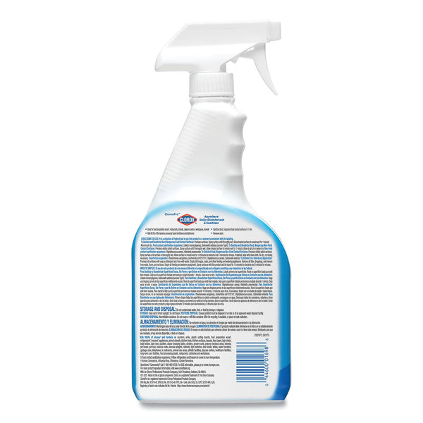 Clorox Anywhere Daily Disinfectant & Sanitizing Spray 32 fl. oz., 12 ct.