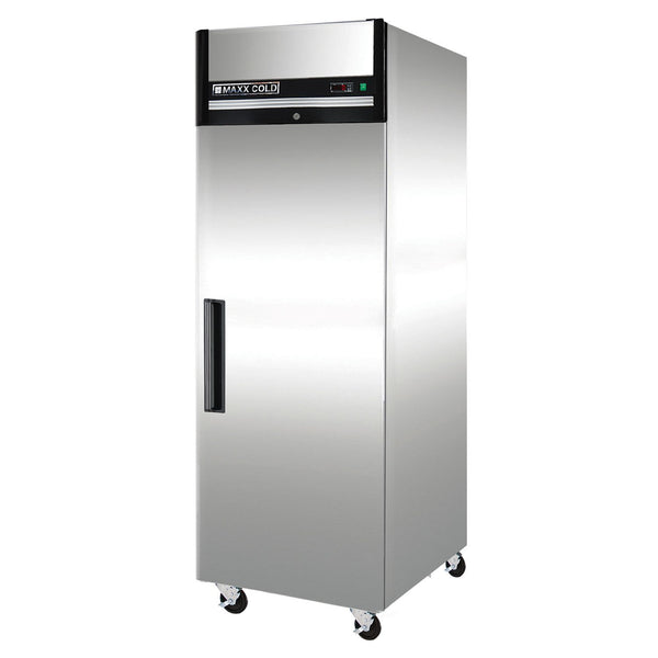 Maxx Cold X-Series Reach-In Upright Freezer in Stainless Steel (23 cu. ft.)