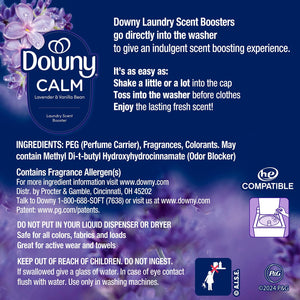 Downy Infusions In-Wash Scent Booster Beads, CALM Lavender+Vanilla Bean, 39.9 oz.