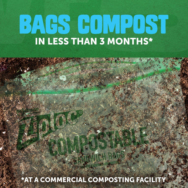 Ziploc Compostable Sandwich Bags, 80 ct.