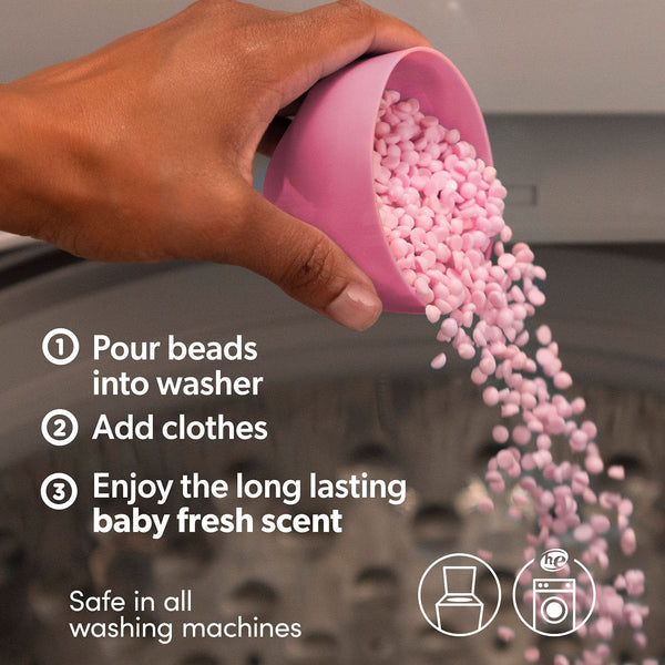 Dreft Blissfuls In-Wash Laundry Scent Booster Beads, Baby Fresh Scent, 39.9 oz.