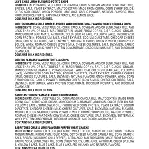 Sabritas Chile Limon Mix, Variety Pack Snacks, 30 pk.