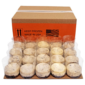 Member's Mark 3" Cookies 'n Crème Cheesecakes, Frozen, Case, 40 ct.