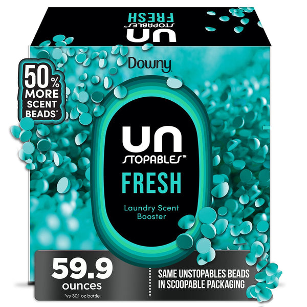 Downy Unstopables In-Wash Scent Booster Beads, Fresh, 59.9 oz.