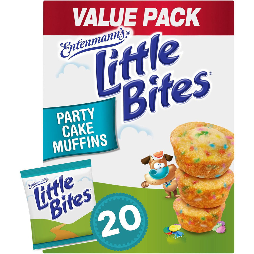 Entenmann's Little Bites Party Cake Muffins, 1.5 oz., 20 pk.