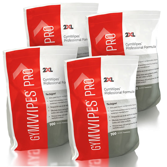 2XL Professional Gym Wipes, Unscented (700 wipes/pk., 4 pk.)