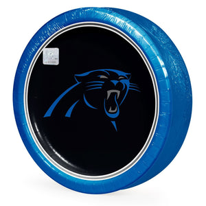 Carolina Panthers NFL Round Paper Plates, 10