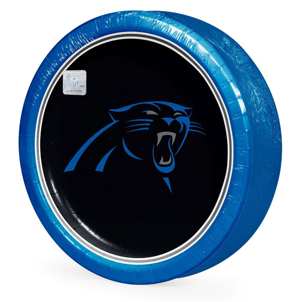 Carolina Panthers NFL Round Paper Plates, 10