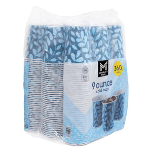 Member's Mark Printed Paper Bath Cold Cup 9 oz., 360 ct.