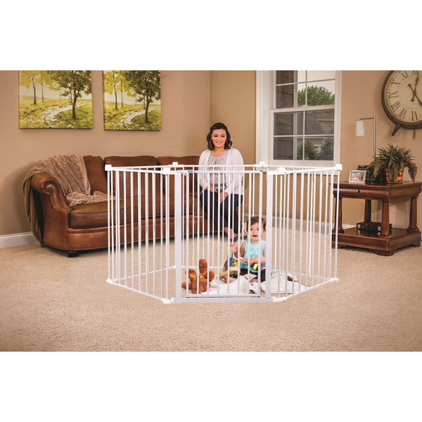 Regalo 8-Panel Super Wide Baby Gate and Play Yard