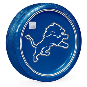 Detroit Lions NFL Round Paper Plates, 10