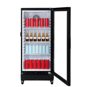 Hamilton Beach Glass Display Commercial Refrigerator