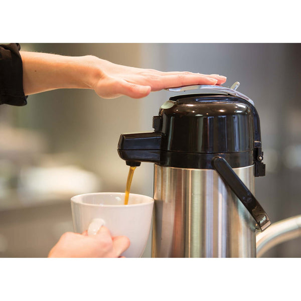 Service Ideas Stainless Steel Airpot with Lever Lid 2.5L