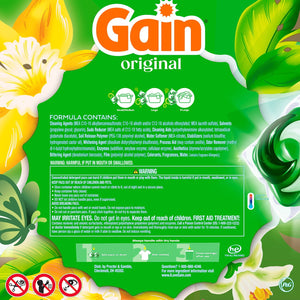 Gain Flings! 3 in 1 Laundry Detergent Pacs, Original Scents, 152 ct.