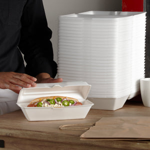 Hefty Hoagie Hinged Lid Containers 150 ct.