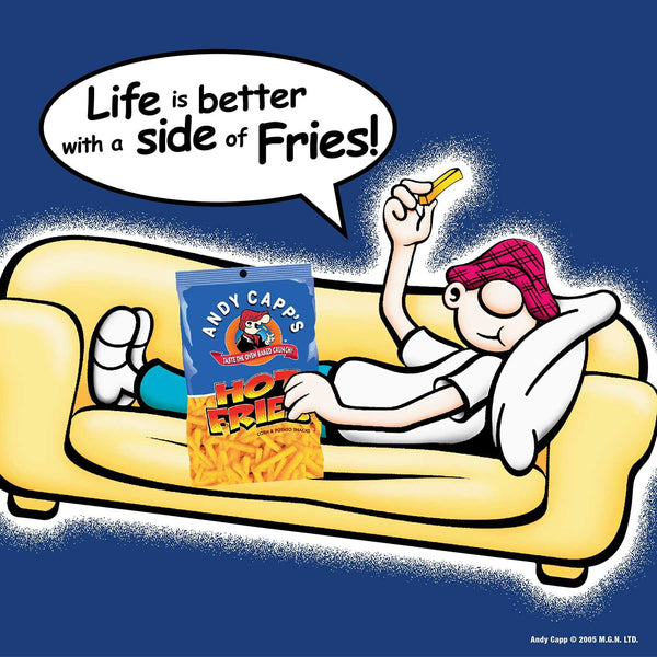 Andy Capp's Hot Fries, Corn & Potato Snacks, 0.85 oz., 48 ct.