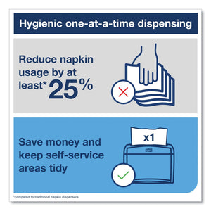 Tork Xpressnap 1-Ply Brown Interfold Dispenser Napkins, 12 pks., 500 napkins/pk.