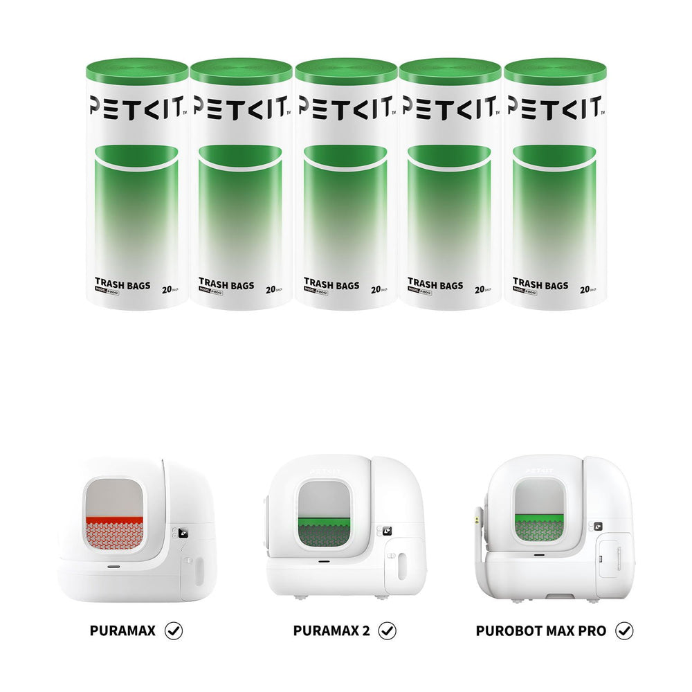 Petkit Litter Box Trash Bags, 5 pk.