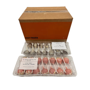 Member's Mark Birthday Cake and Cookies and Cream Cake Pops, Frozen, Case, 112 ct.