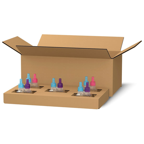 Febreze Plugs Air Freshener Refills, Mediterranean Lavender + Downy April Fresh, 5 refills