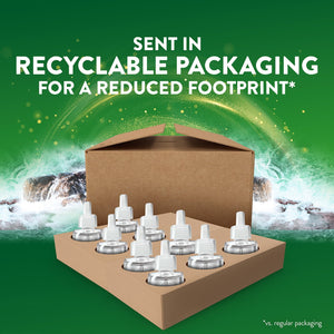 Air Wick plug In Scented Oil Air Freshener Refills, Ocean Spray, 9 refills