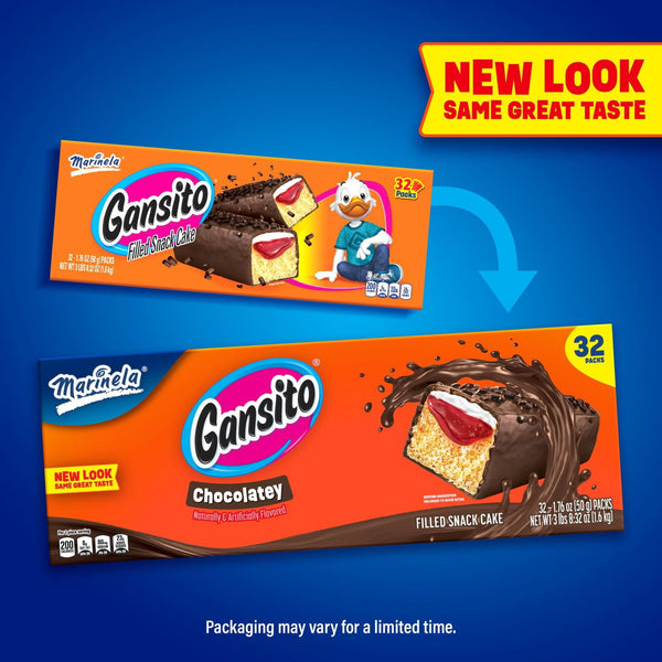 Marinela Gansito Snack Cakes, 1.76 oz., 32 pk.