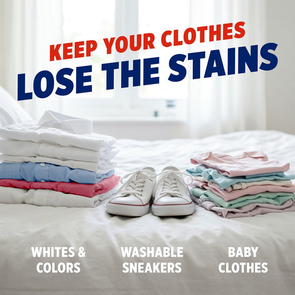 Oxiclean Max Force Advanced Laundry Stain Remover, 48 fl. oz. Refill + 16 fl. Oz. Trigger Spray