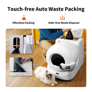 Petkit Purobot Ultra AI-Powered Automatic Litter Box with 360° Health & Behavior Tracking