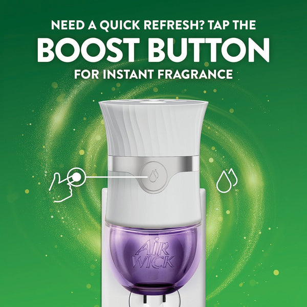 Air Wick Plug In Essential Oil Air Freshener Refills, Lavender & Chamomile, 9 refills